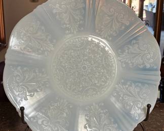 Macbeth Evans Glass Company American Sweetheart plate
