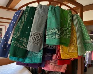 Vintage bandanas