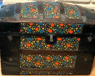 Hand painted trunk