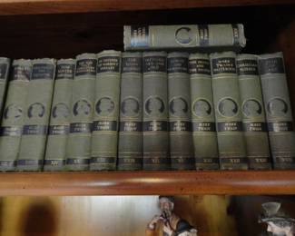 Mark Twain Complete Works 1923 Edition, 24 Volumes