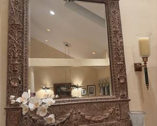 Beautiful ornate mirror