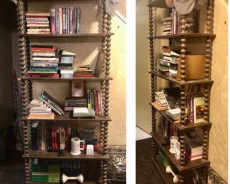 *Pre-Sale Spindle/Bobbin Turned Bookcase is 72 inches tall. It’s 32 inches wide $85.  