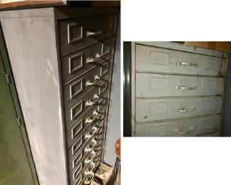 *Pre-Sale Large Gray Multi Drawer Office/Shop Cabinet $40