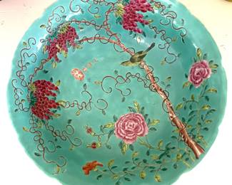 Famille Rose bowl