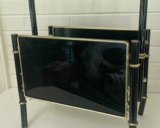 Mid-century magazine rack