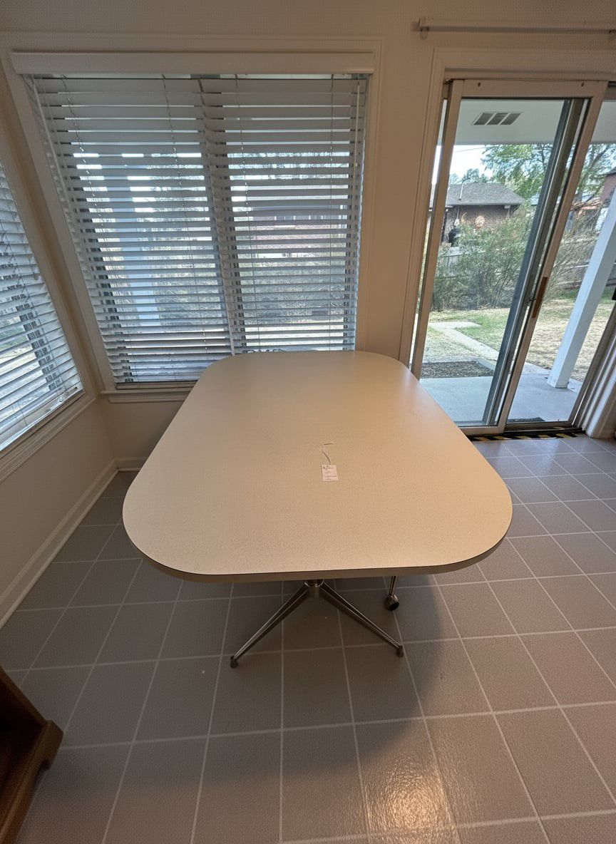 Chromcraft Mid-Century Modern Dining Set with Tulip Chairs