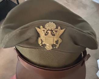 WW2 USAAF Officer's Crusher Cap