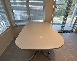 Chromcraft Mid-Century Modern Dining Set with Tulip Chairs