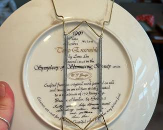 The Snow Leopard "Last of Their Kind" Collector Plate by Will Nelson