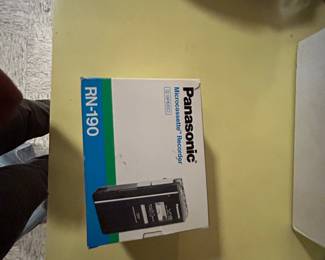 Panasonic RN-190 Microcassette Recorder
