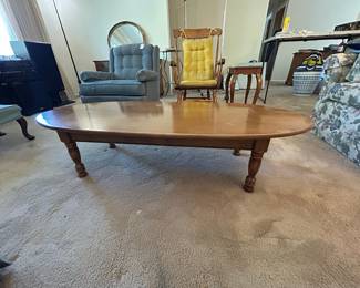 Oval Coffee Table
