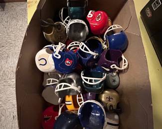 Vintage NFL Mini Gumball Helmets Collection