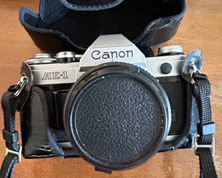 Canon AE-1 35mm Film Camera with 50mm f/1.8 Lens