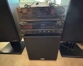 Polk Audio Speaker System with Denon Components