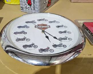 HARLEY DAVIDSON CLOCK