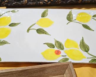 LEMON PLATTER