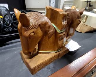 HORSE BOOKENDS