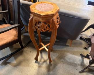 WOOD PLANT STAND