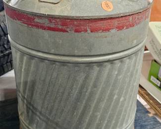 GALVANIZED METAL FUEL CAN