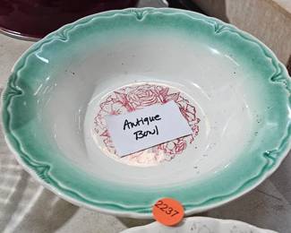ANTIQUE BOWL