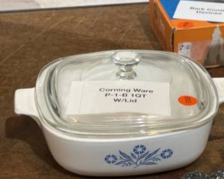 CORNING WARE DISH WITH LID