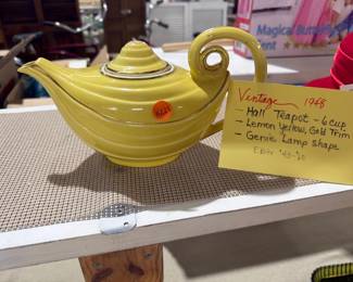 VINTAGE HALL TEAPOT