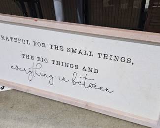 GRATEFUL HOME DECOR SIGN