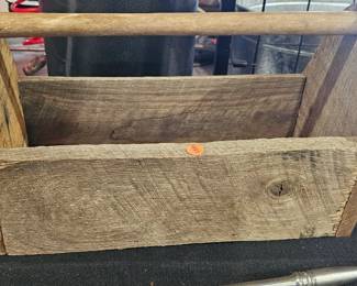 WOODEN TOOL BOX