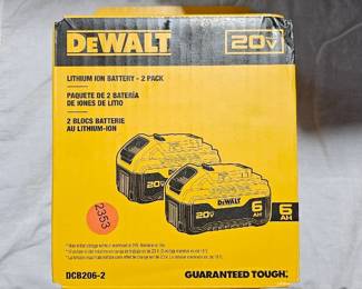 DEWALT BATTERIES