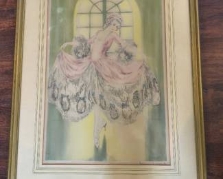 "Le Minuet" Louis Icart