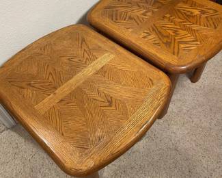 f Oak End Tables