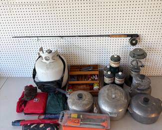 g Outdoor Adventure Lot Fishing, Camping  More