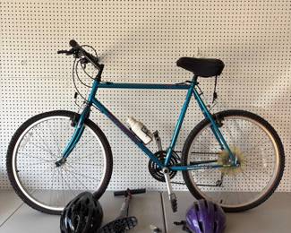g Mens Blue CRMO Steel Bicycle  Official U.S. Cycling Team Model with Accessories
