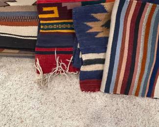 z runners Southwest Style Long Runner Rug with Vibrant Geometric Patterns