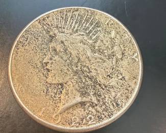1922S Peace Dollar