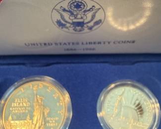 1986 US Liberty Coins
