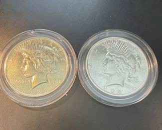1922 and 1922D Peace Dollars