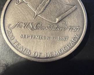 1987 Constitution Coin