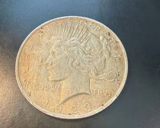 1923 Peace Dollar