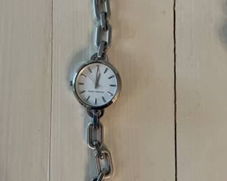 Michael Kors Mini Astor Link Silver-Tone Bracelet Watch
