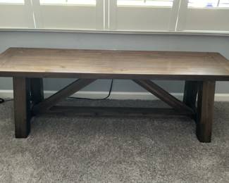 Rustic Farmhouse Style Wooden Bench
