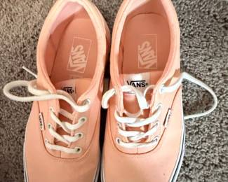 Vans Doheny Tropical Peach Canvas Sneakers