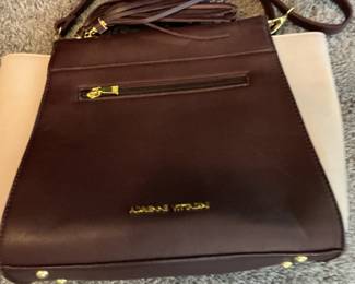 Adrienne Vittadini Colorblock Satchel Handbag
