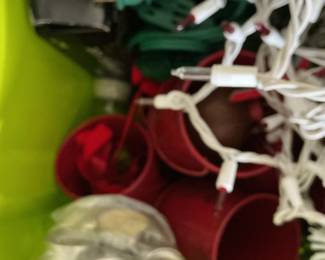 Assorted Christmas Decorations Lot