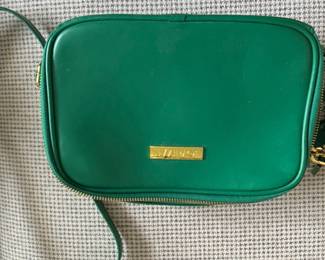 Vince Camuto Green Leather Crossbody Bag