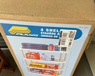 Plano 4-Shelf Storage Unit