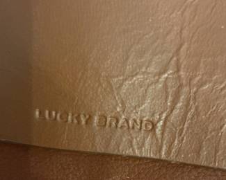 Lucky Brand Leather Tote Bag