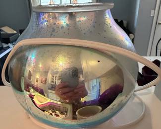 Iridescent Glass Orb Wax Warmer