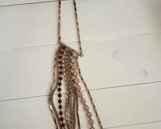 Multi-Strand Rhinestone Necklace