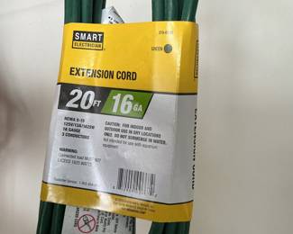 Smart Electrician 20 ft. 16-Gauge, 3-Conductor, Green Extension Cord
